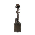 Fallen Soldier War Memorial Bronze Statue – view 1