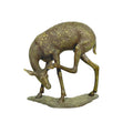 Fawn Scratching Head Bronze Sculpture – view 3