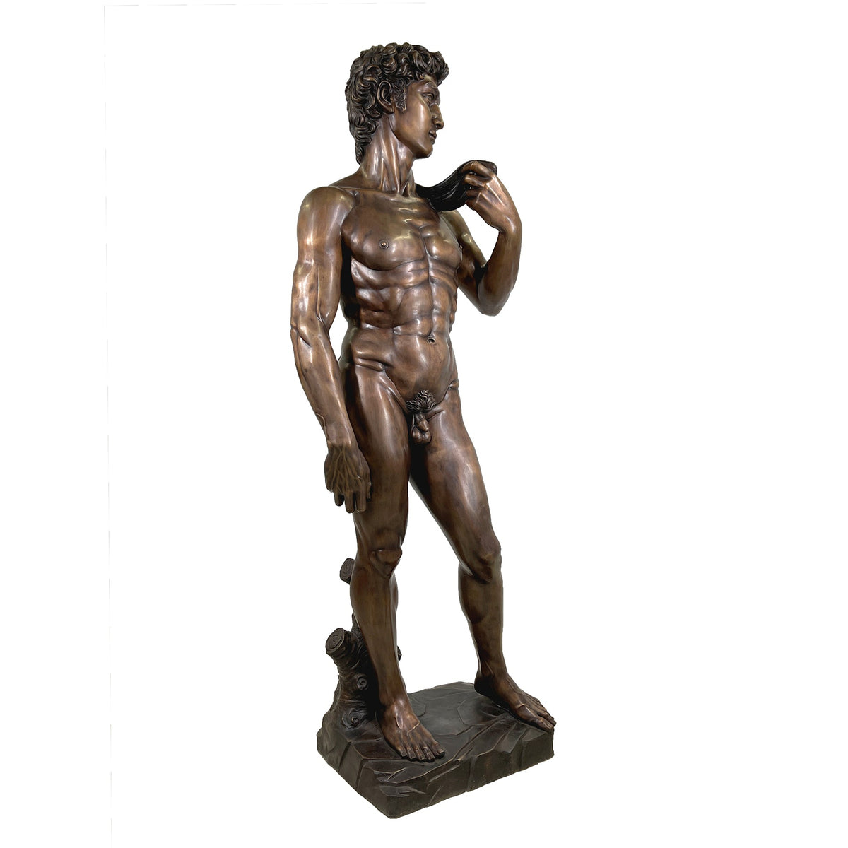 Life-size David Bronze Statue – view 2