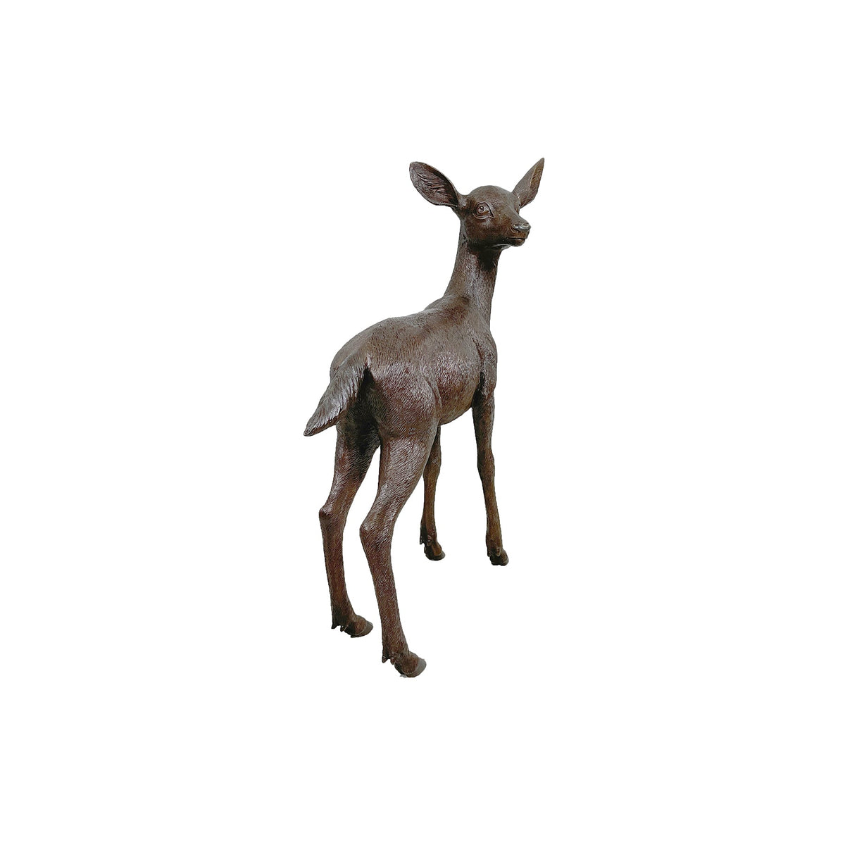 Fawn Bronze Statue - Alice – view 3
