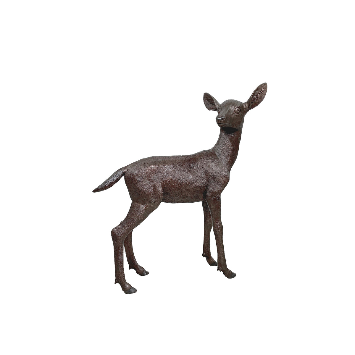 Fawn Bronze Statue - Alice – view 1