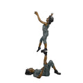 Acrobatic Boys Bronze Statue – view 1