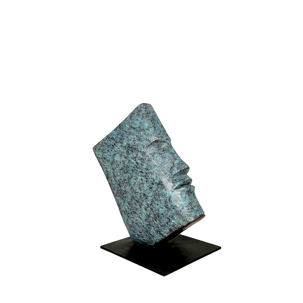 Book Face Table-top Bronze Statue – view 1
