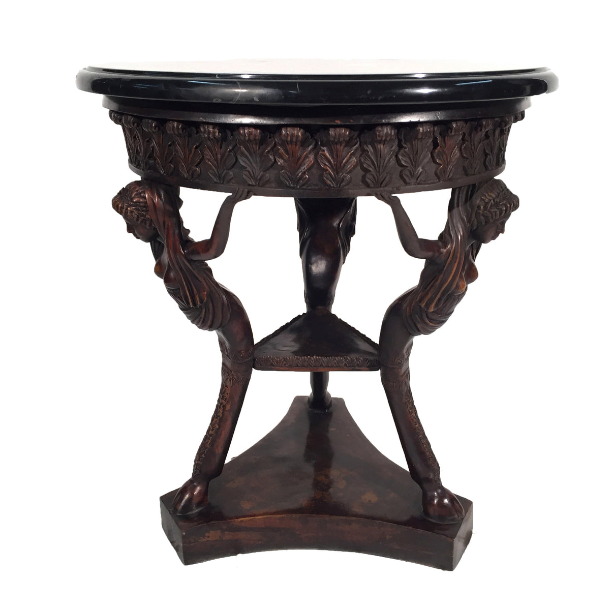 Three Satyr Bronze Table Base – view 1