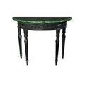 Traditional Bronze Demilune Table – view 1