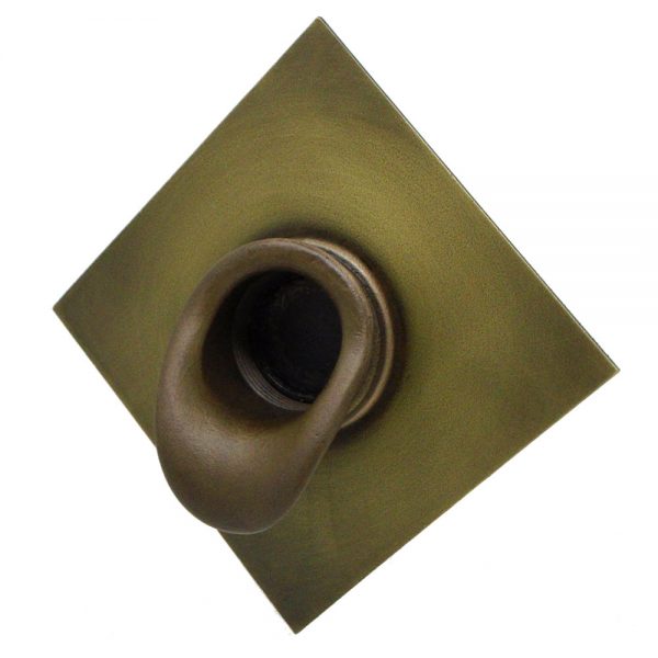 Short Scupper with Diamond Backplate