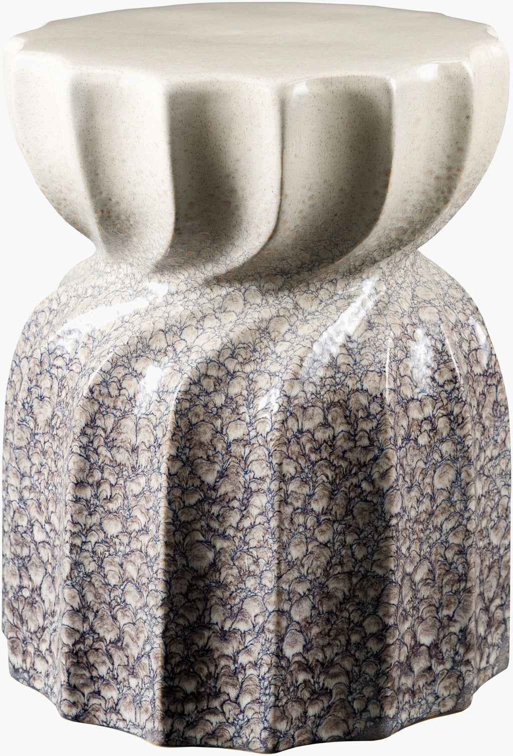 Alexia Garden Stool - Blue