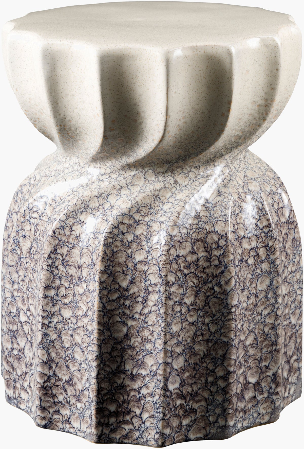 Alexia Garden Stool - Blue