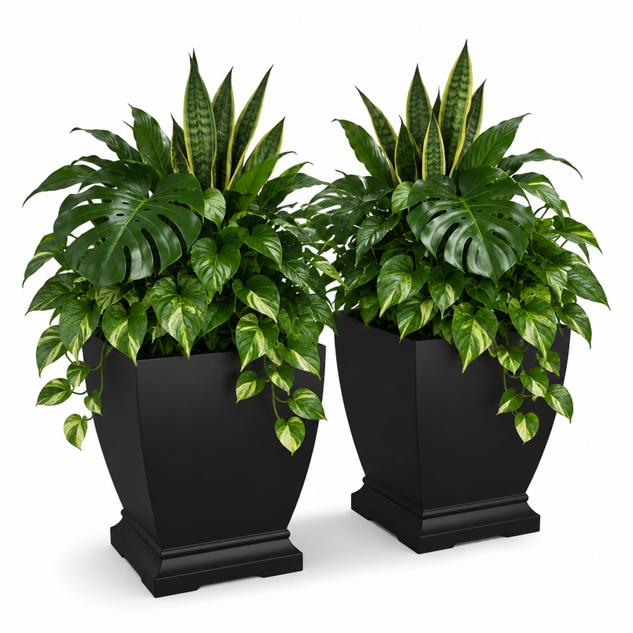 Acadia 18in Self-Watering Planter (2-Pack)