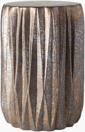 Aynor Garden Stool - Dark Brown
