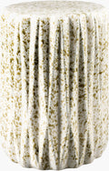Aynor Garden Stool - Cream