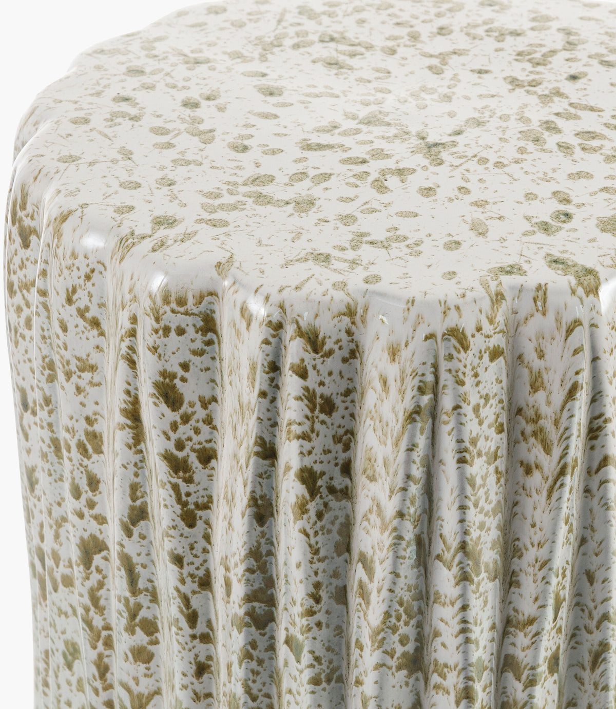 Aynor Garden Stool - Cream