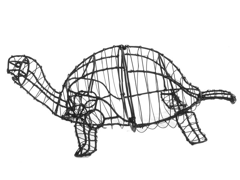 8 Inch Turtle Garden Topiary Frame