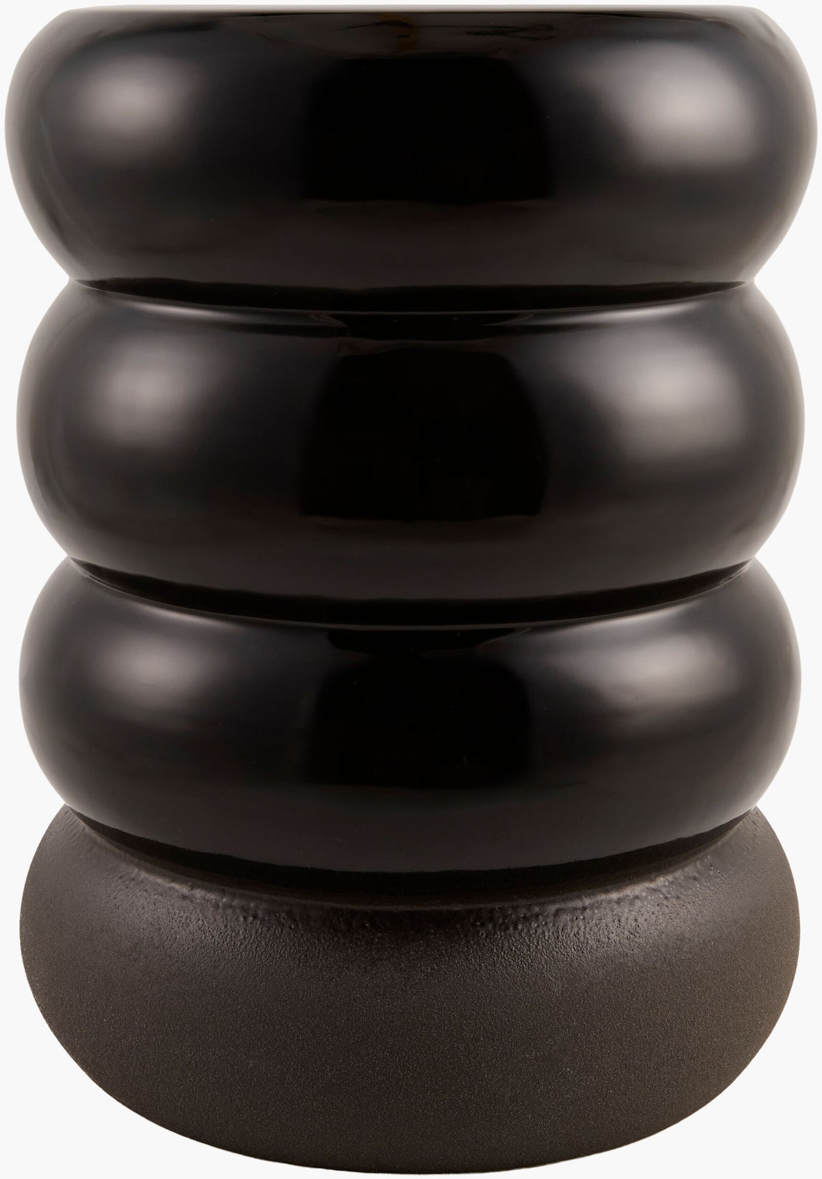 Bizen Garden Stool - Black