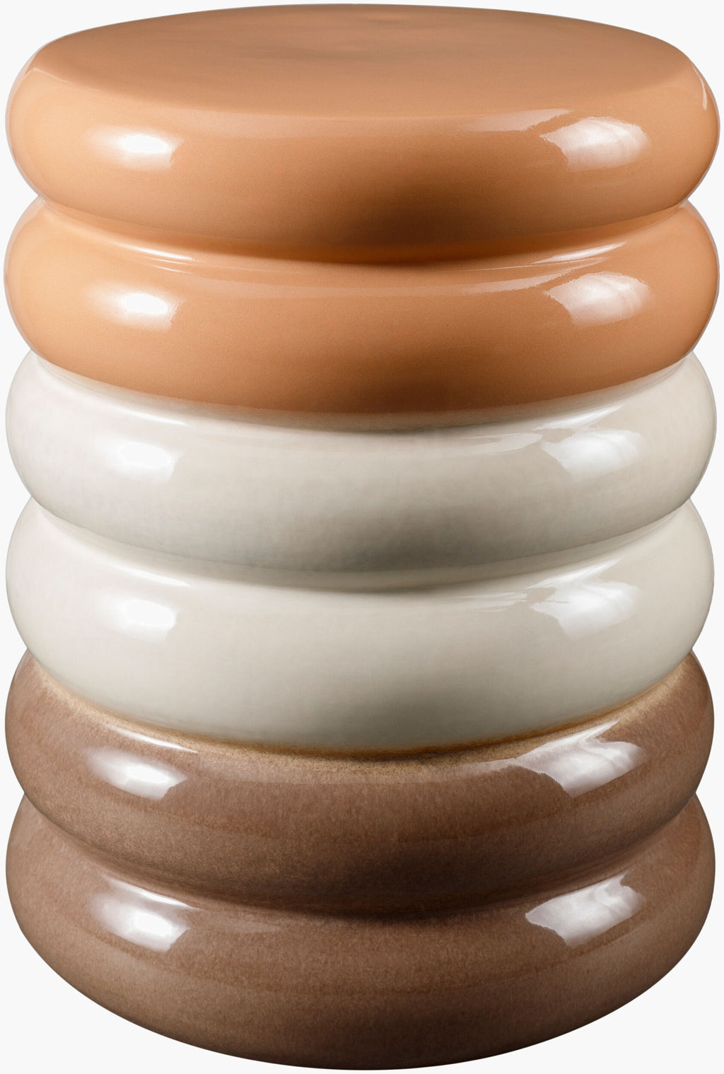 Bizen Garden Stool - Blush