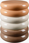 Bizen Garden Stool - Blush