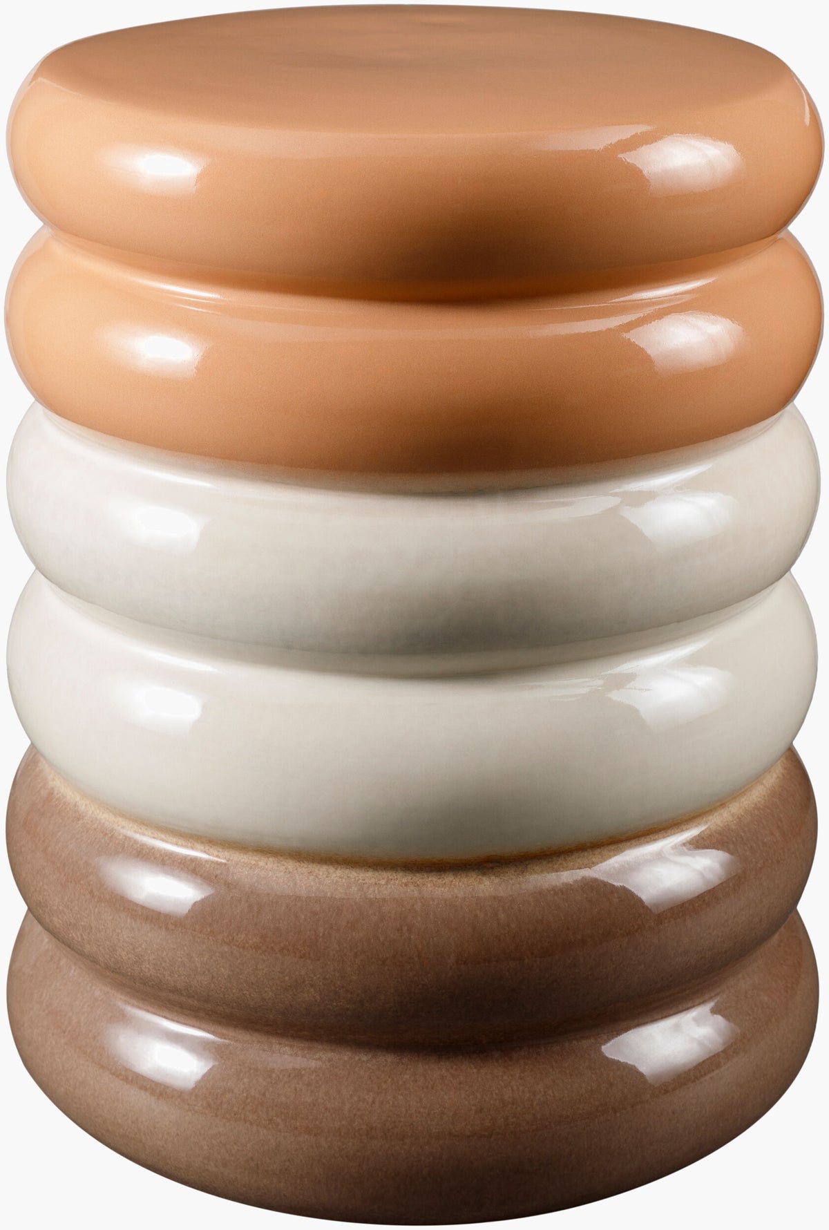 Bizen Garden Stool - Blush