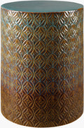 Brick Lane Garden Stool - Blue