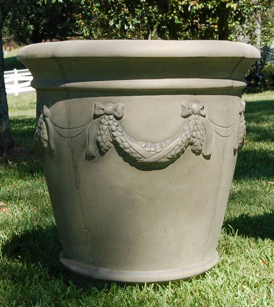 Large Garland Fine Cast Planter
