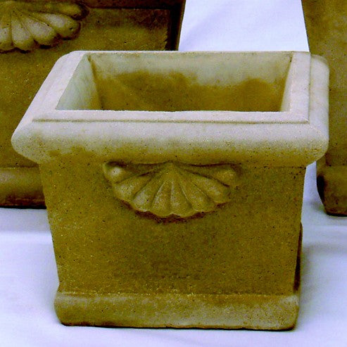 Square Fairfield Small Fine Cast Planter