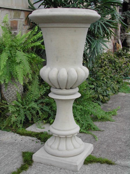  Tall Fluted Urn Fine Cast Planter