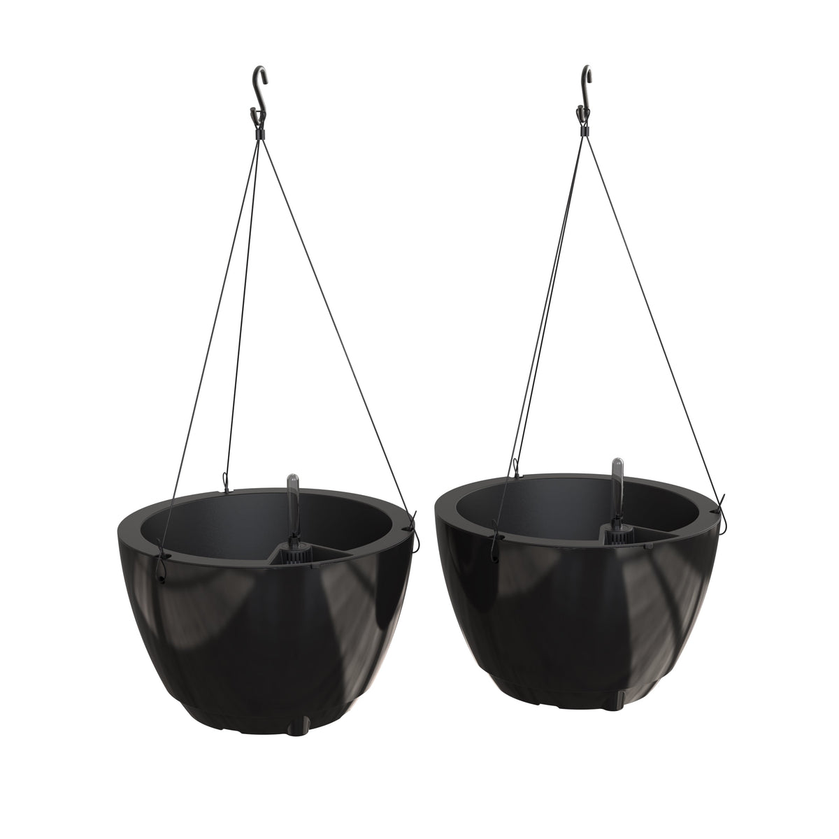 Caprio 14in Self-Watering Hanging Planter (2-Pack), view 2