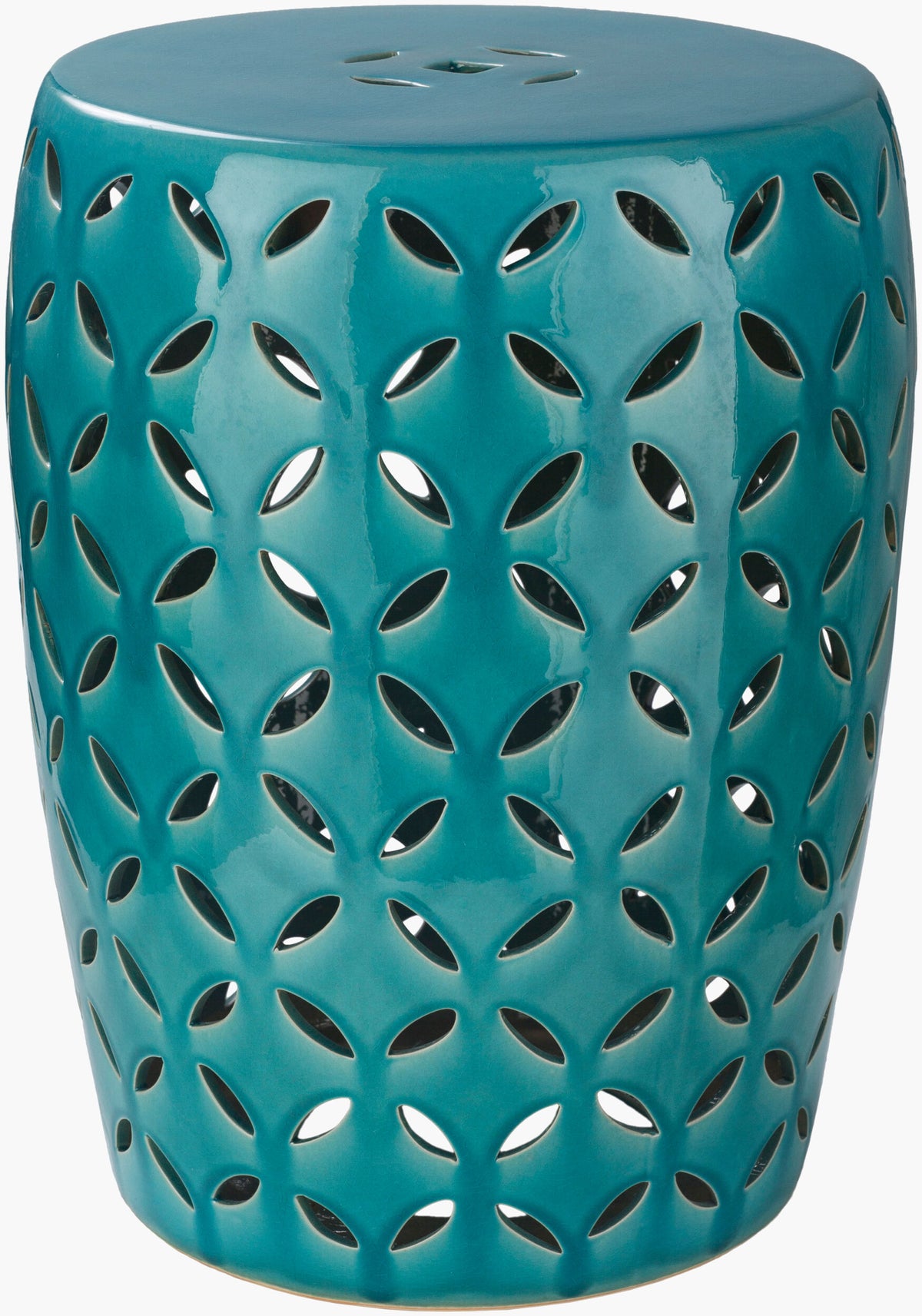 Chantilly Garden Stool - Teal