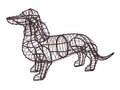 13 Inch Dachshund Garden Topiary Frame
