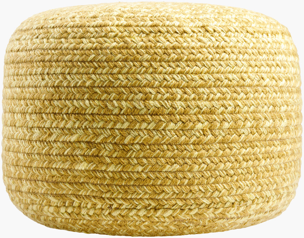 Entwined Pouf - Yellow