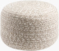 Entwined Pouf - Beige II