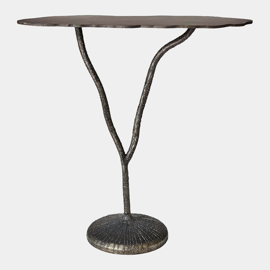 Forest Blossom Console - Natural Iron