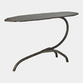 Forest Blossom Side Table - Natural Iron