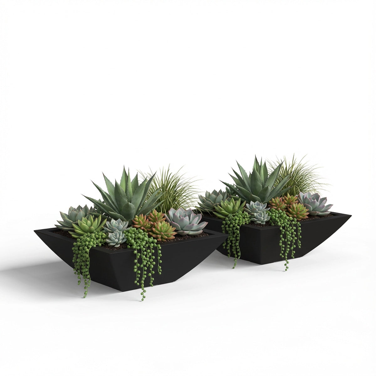 Evolve 20in Tapered Bowl Planter (2-Pack)