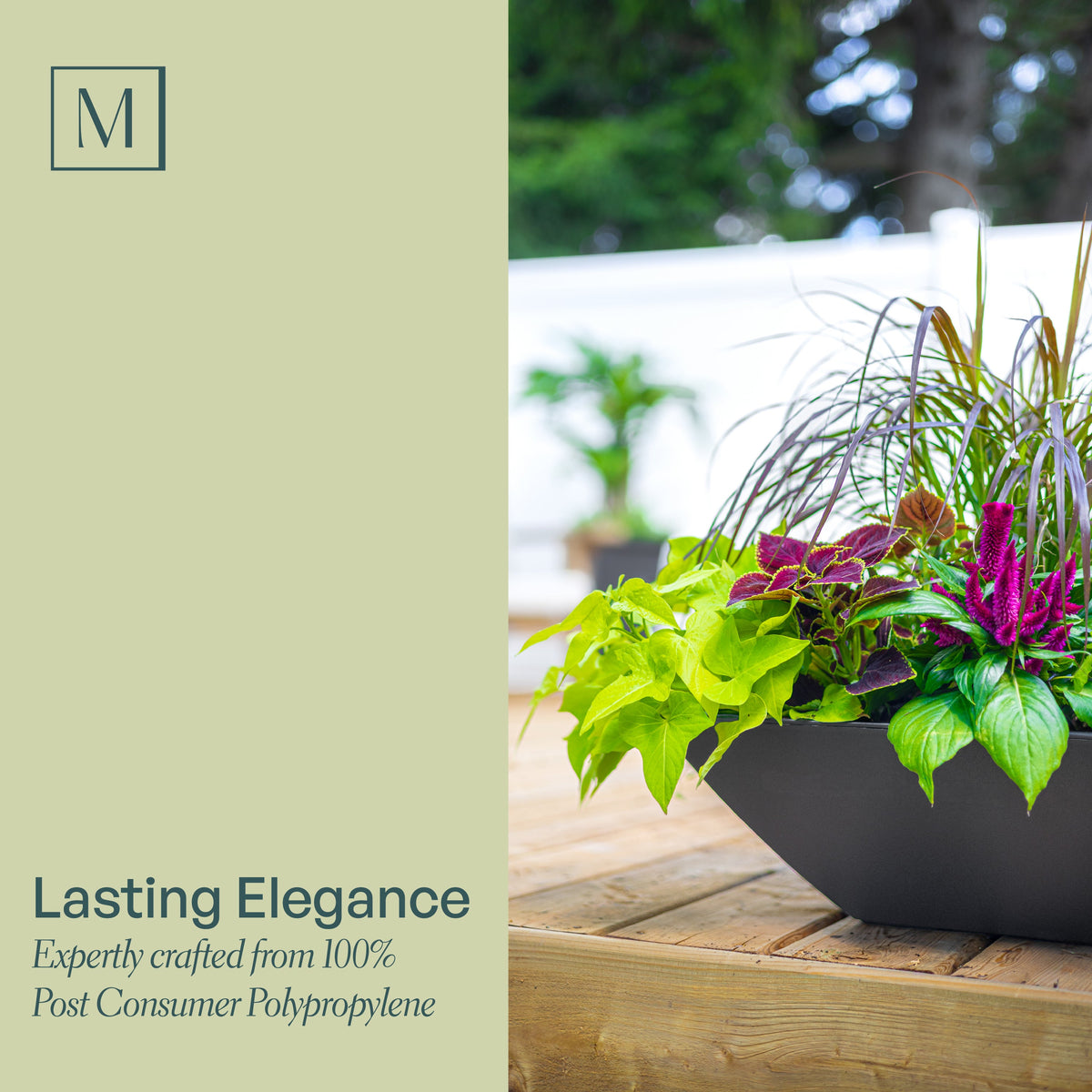Evolve 20in Tapered Bowl Planter (2-Pack), view 7