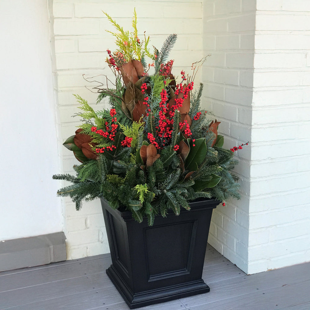 Fairfield 16in Self-Watering Square Planter, view 3