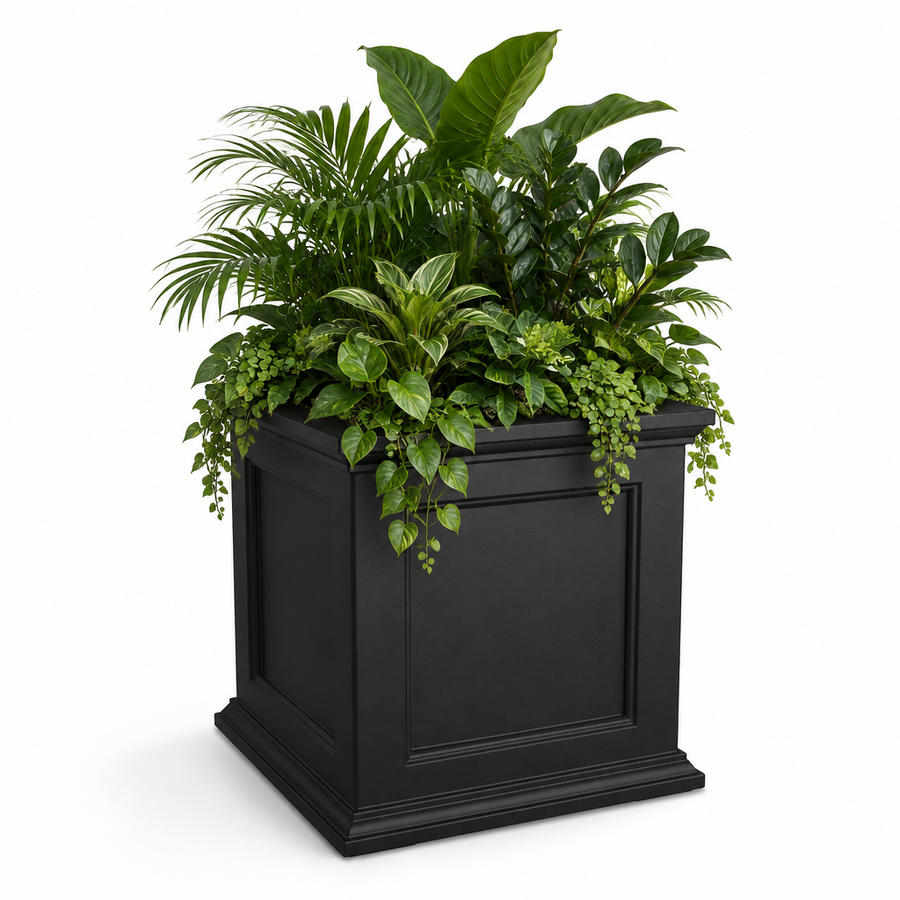 Fairfield 20in Self-Watering Square Planter