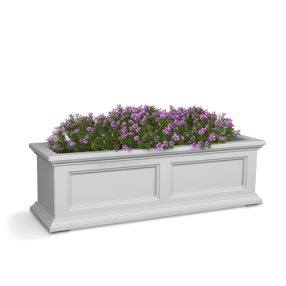 Fairfield 3FT Self-Watering Window Box, White