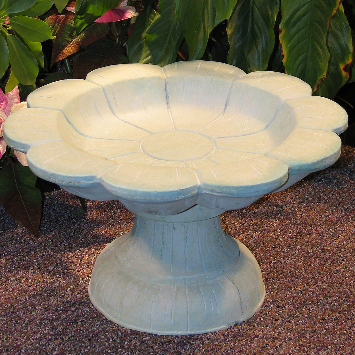 Flower Birdbath