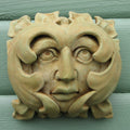 French Green Man Plaque