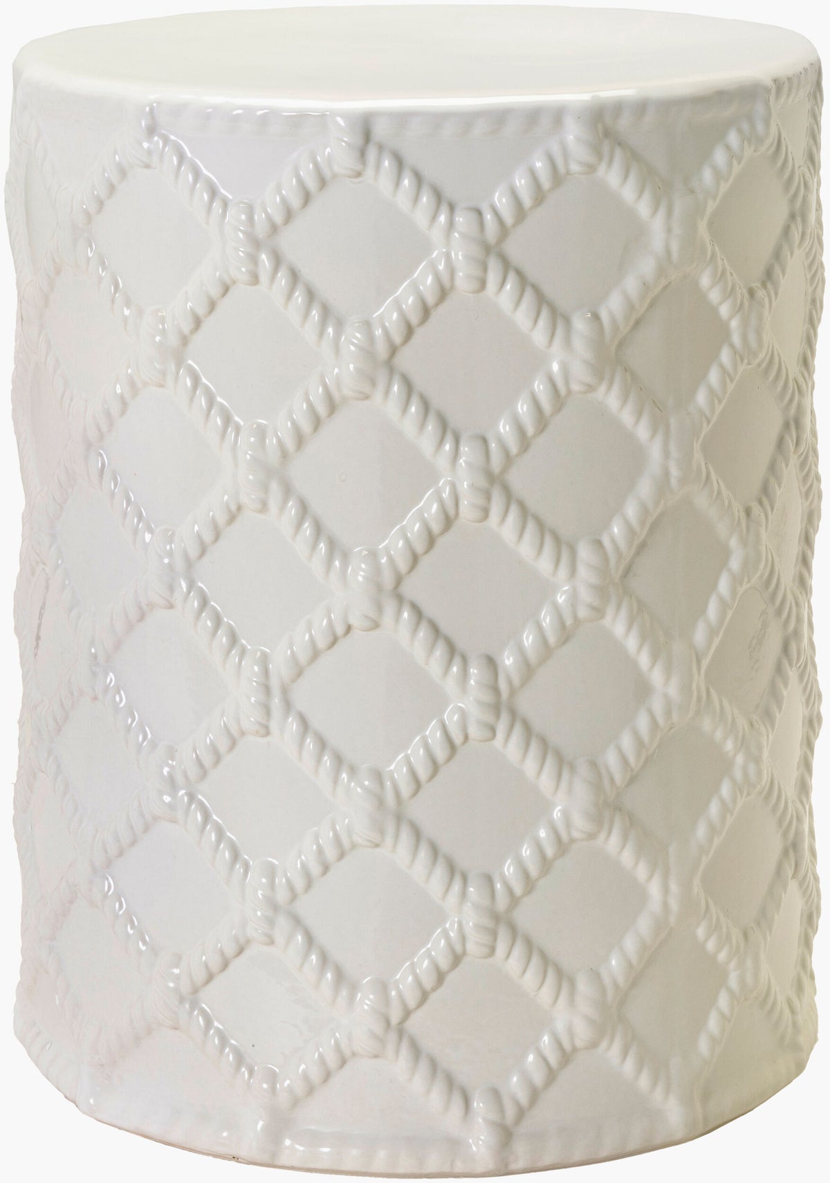 Gaylor Garden Stool - White