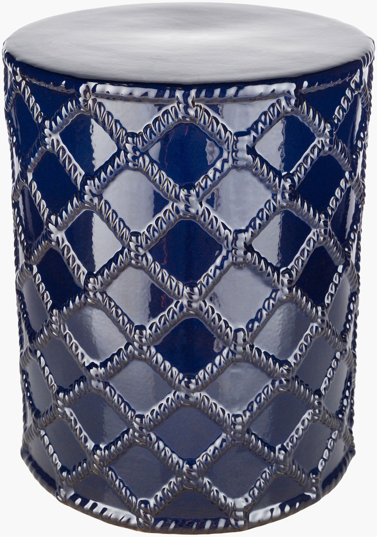 Gaylor Garden Stool - Navy