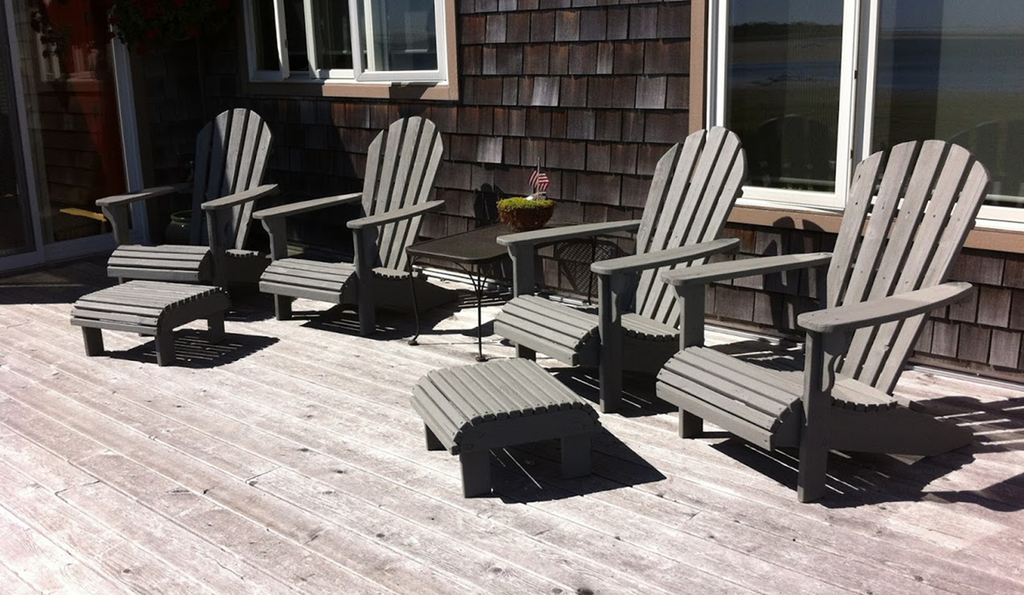 Finished Chairs w/ Optional Footstools