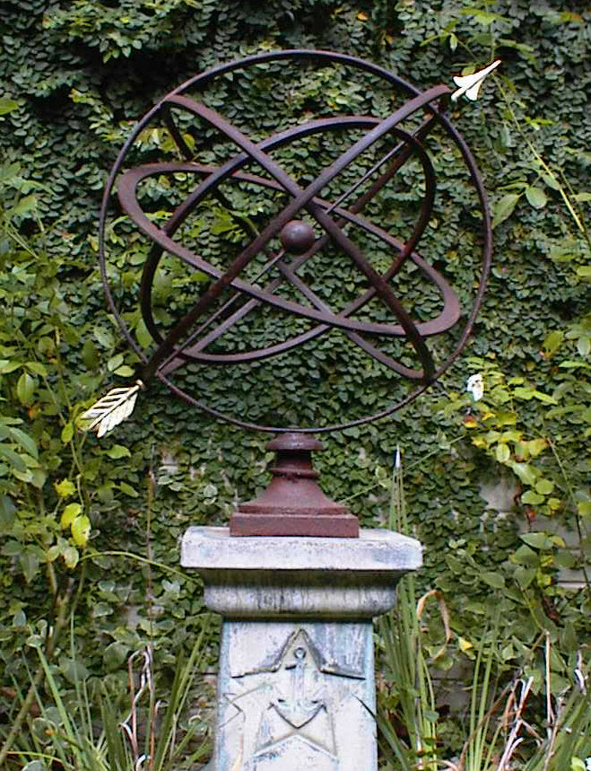 24" Garden Armillary Sphere