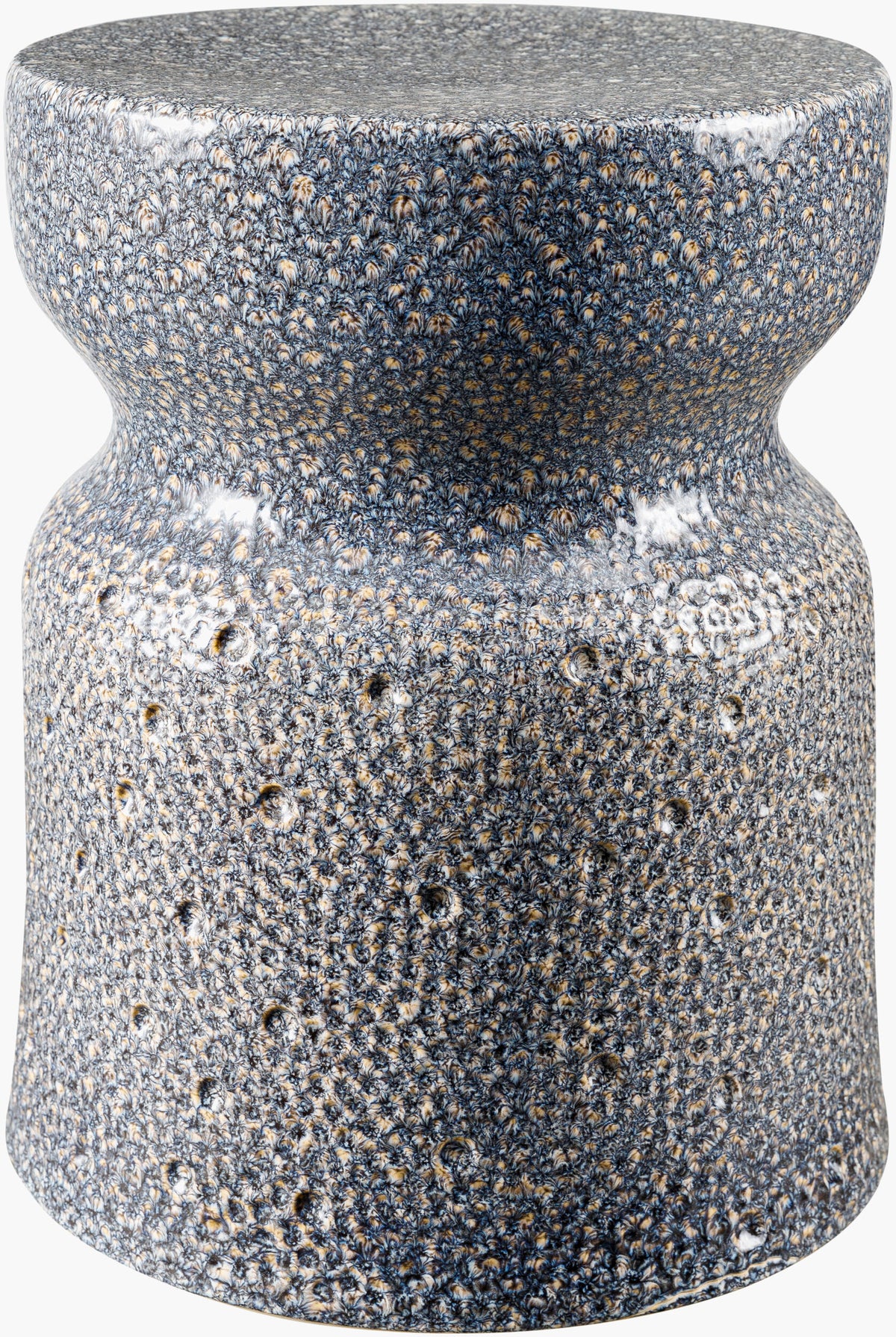 Jewels Garden Stool - Blue