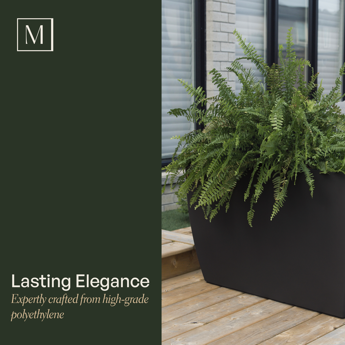Kobi 36in Self-Watering Trough Planter, view 8