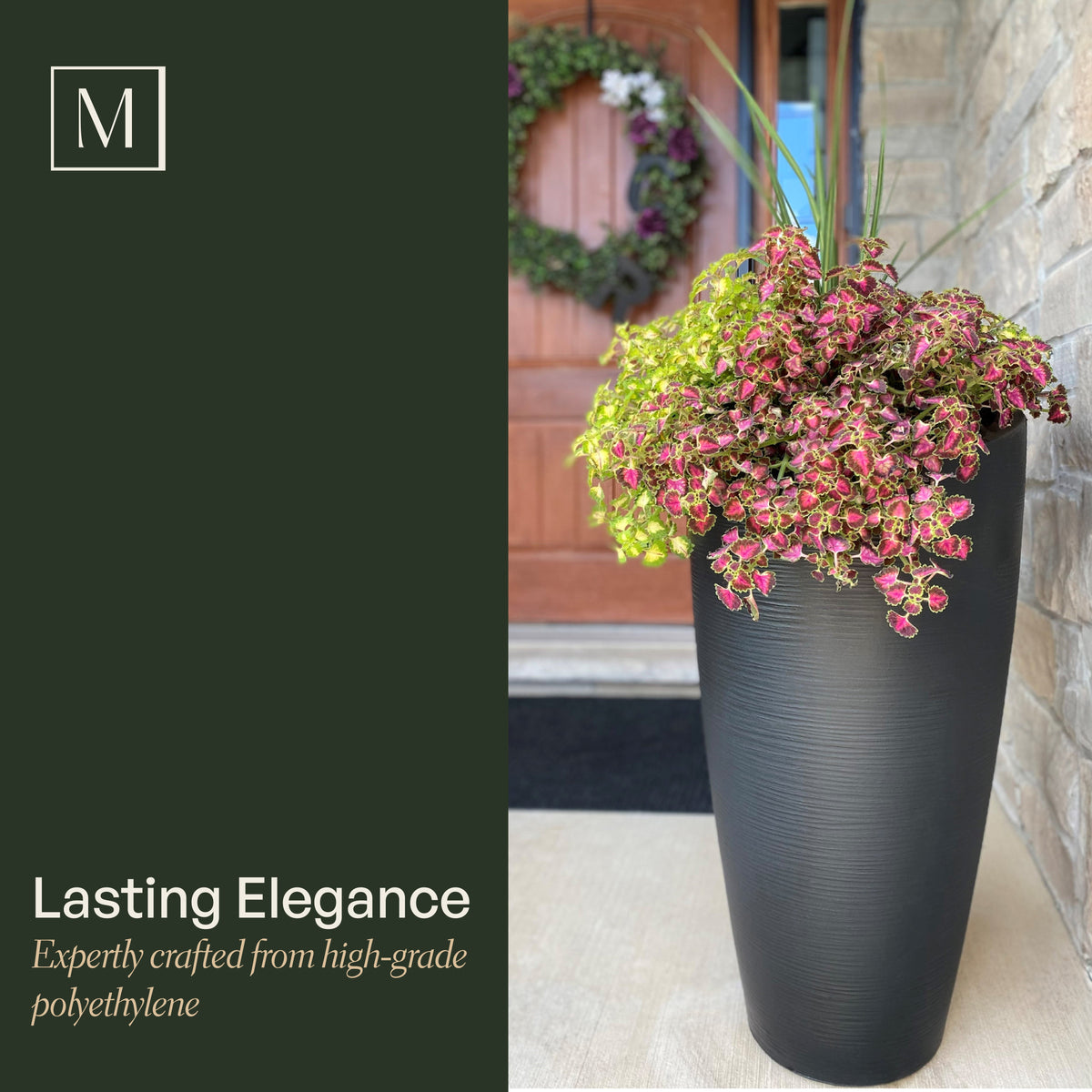 Modesto 32in Tall Planter, view 6