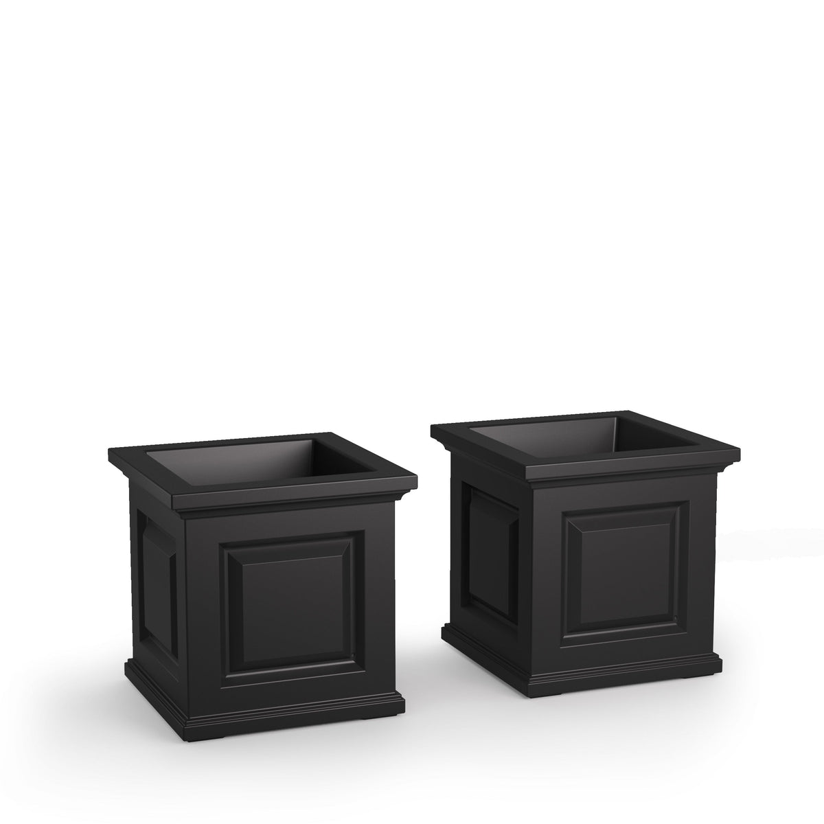 Nantucket 16in Self-Watering Square Planter (2-Pack), view 2