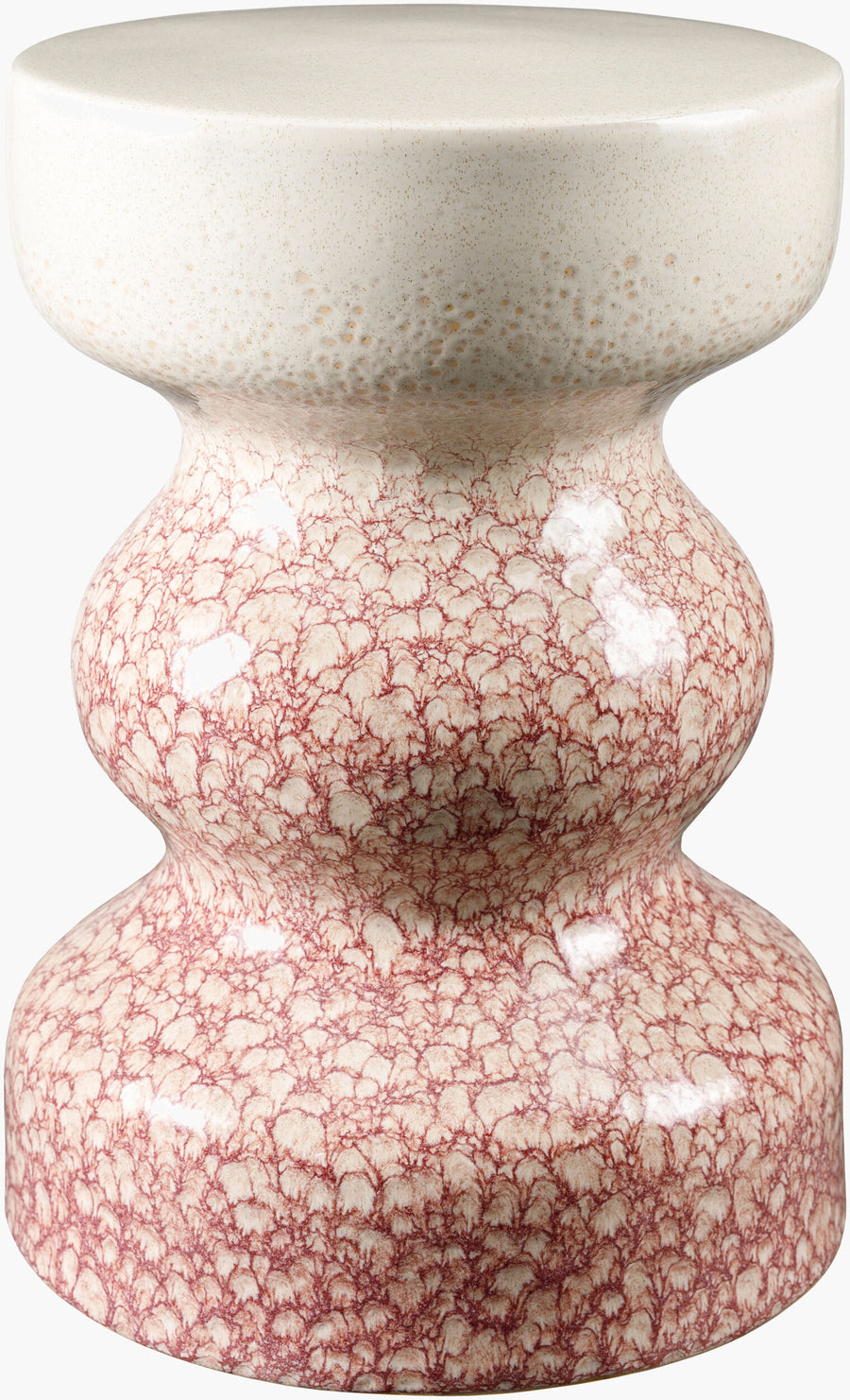 Osambela Garden Stool - Coral, Slim