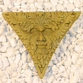 Triangular Green Man Plaque