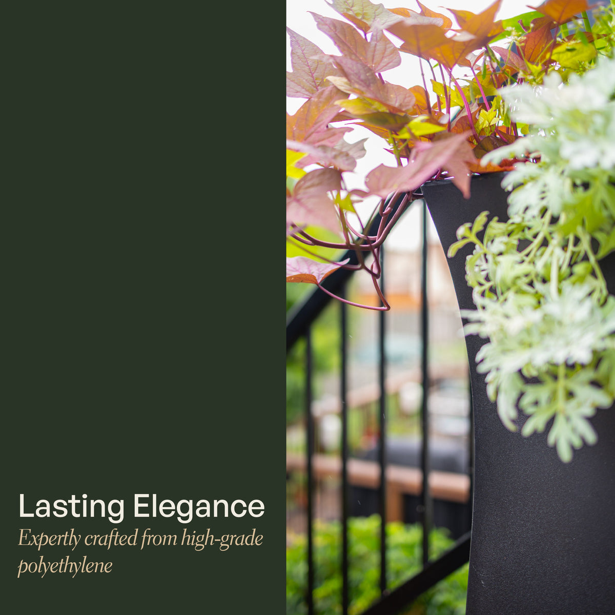 Valencia 30in Tall Planter (2-Pack), view 7